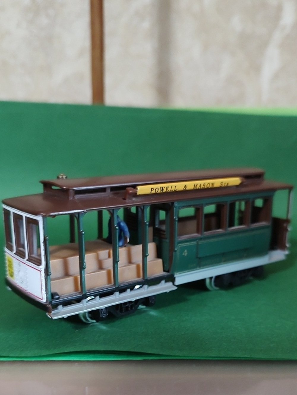 HO Scale San Francisco Cable Car